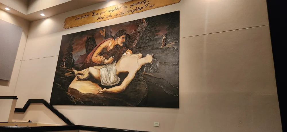 Murals: artwork by Kristi Moomey