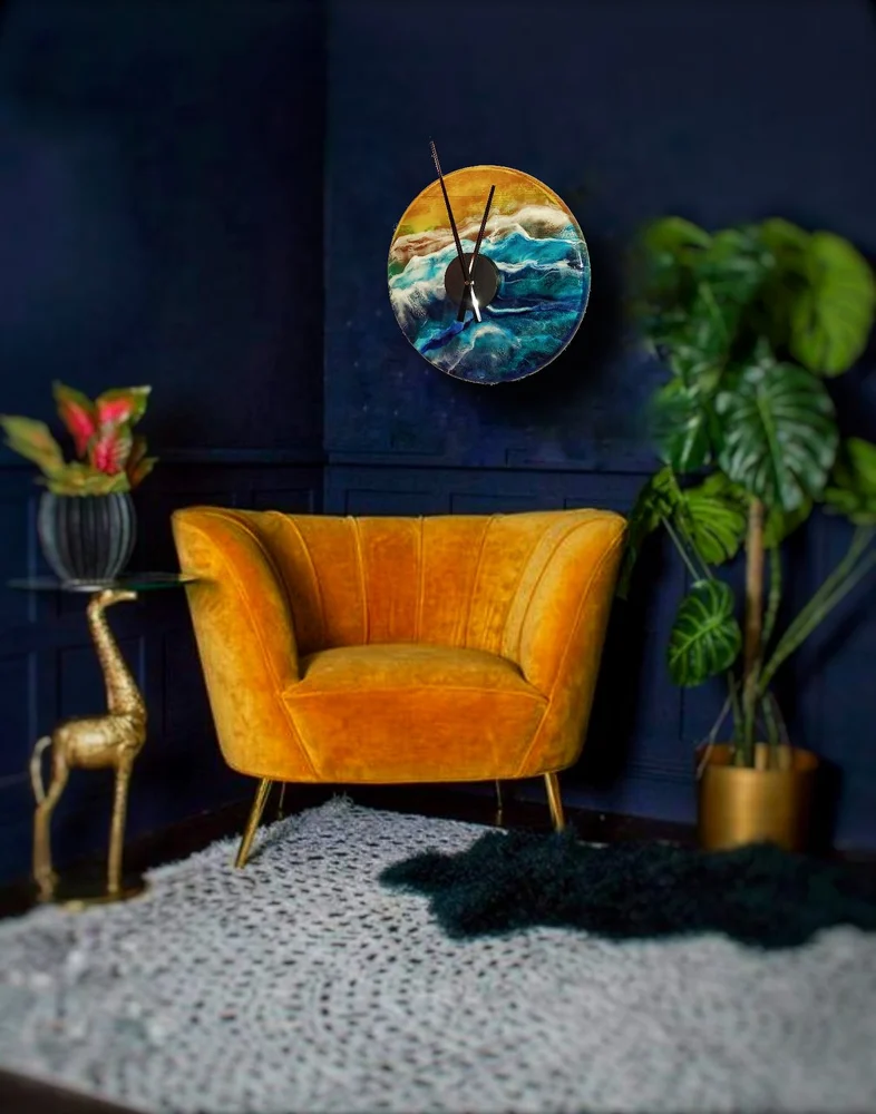 Ocean & shore: artwork by Kristi Moomey