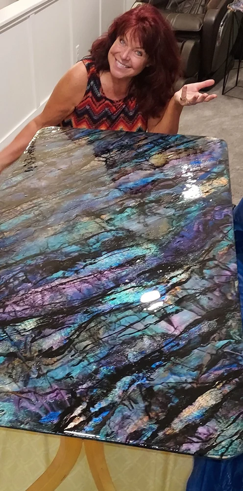 Inside the studio: artwork by Kristi Moomey