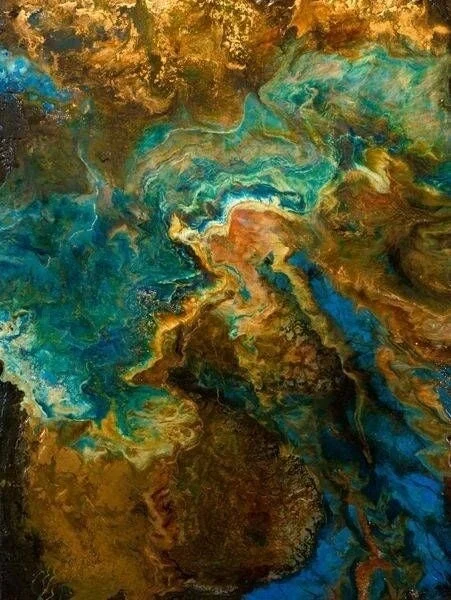 Abstract expressions: artwork by Kristi Moomey