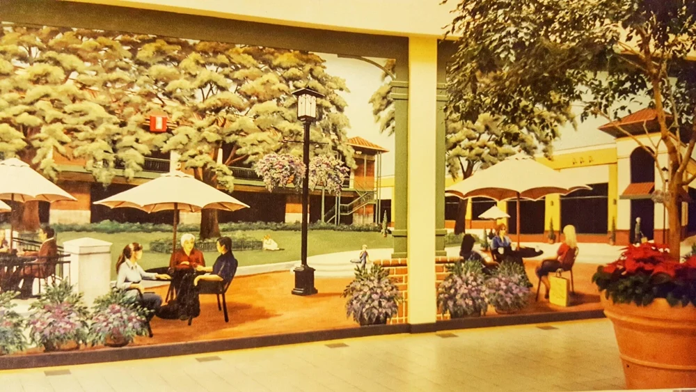 Murals: artwork by Kristi Moomey