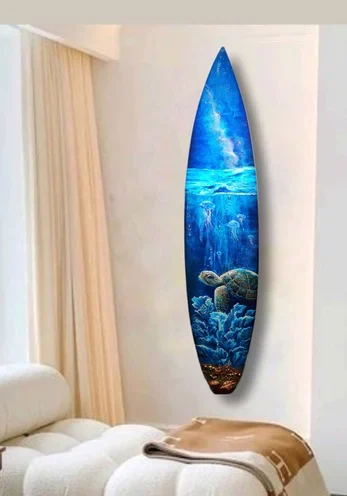Ocean & shore: artwork by Kristi Moomey