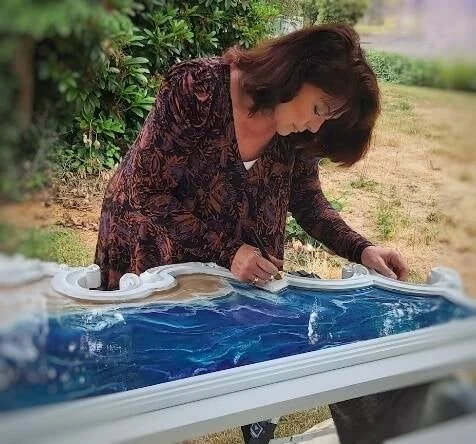 Inside the studio: artwork by Kristi Moomey