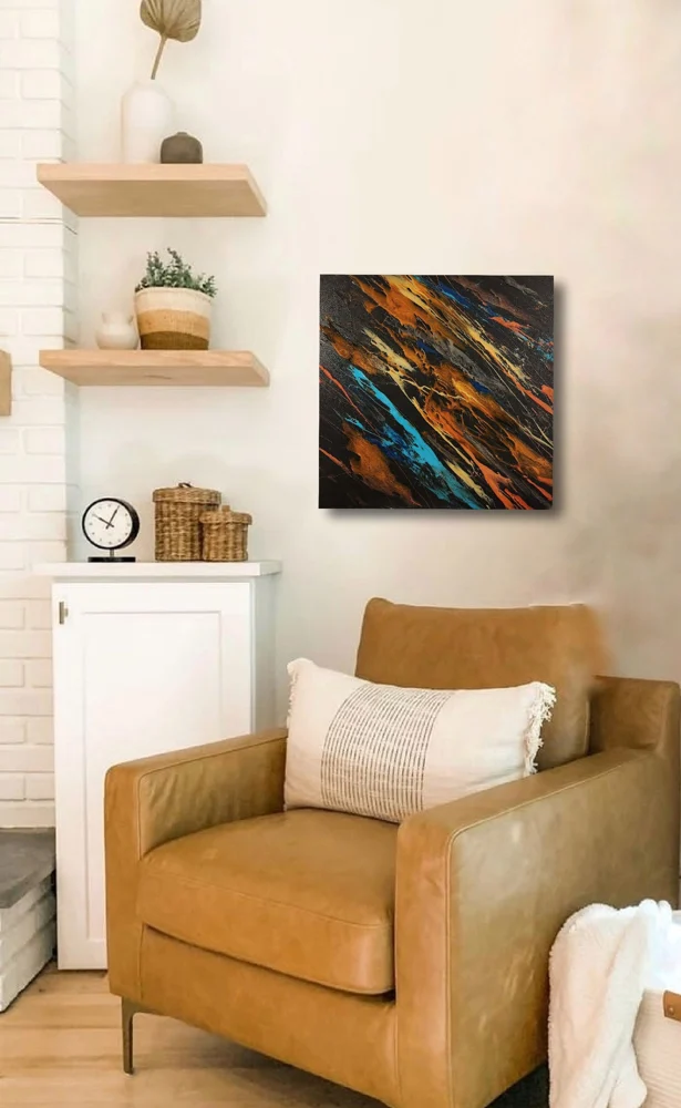 Abstract expressions: artwork by Kristi Moomey