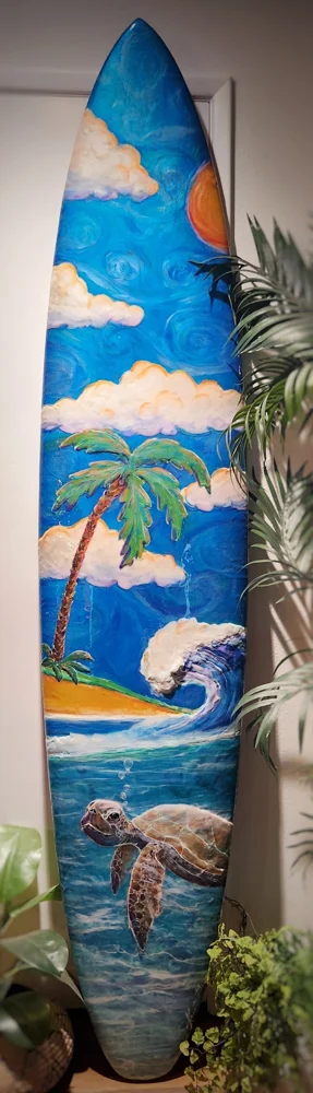 Ocean & shore: artwork by Kristi Moomey